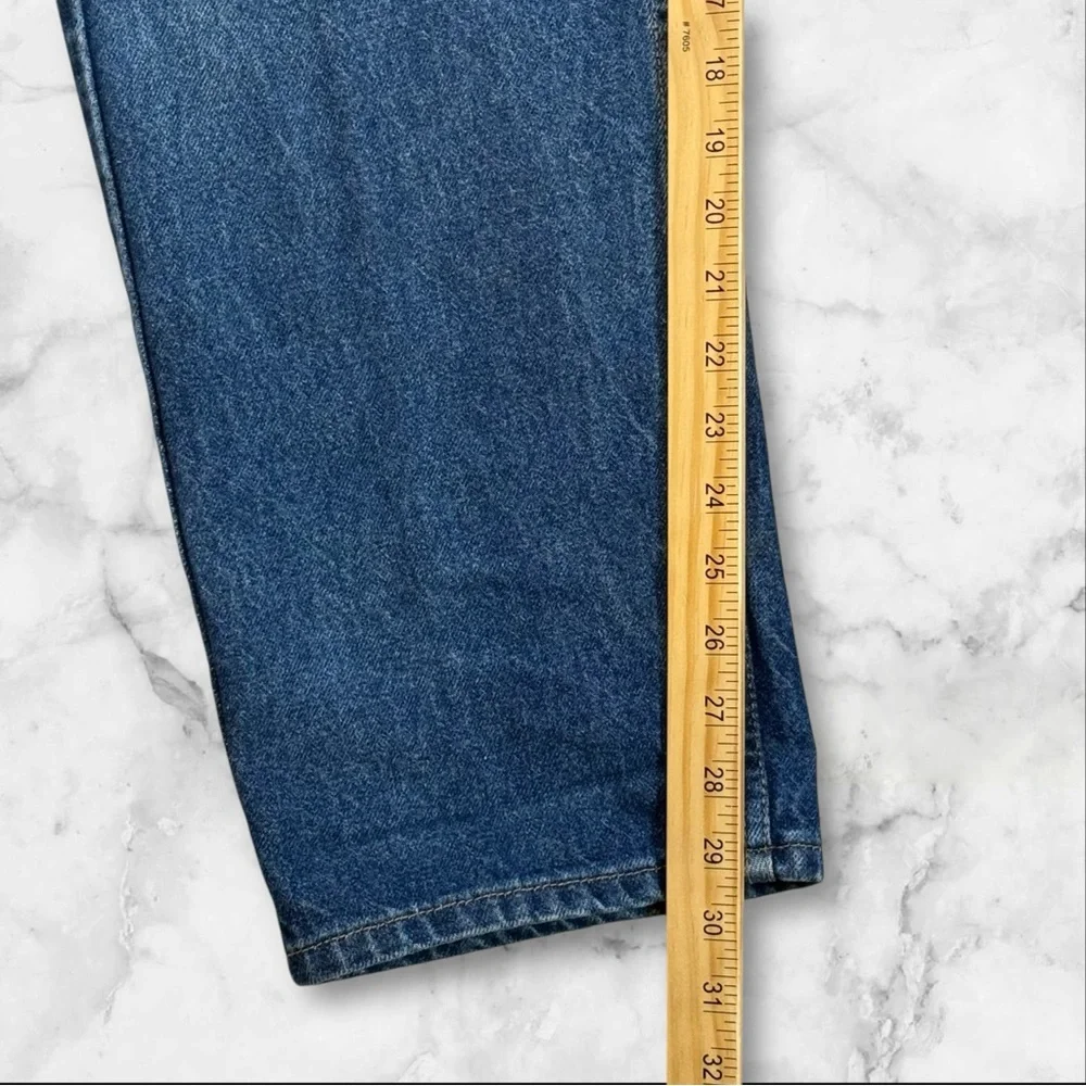 Vintage Levi’s 1996 Orange‎ Tab Men’s Faded Blue Jeans 38x30 505 Reg Straight